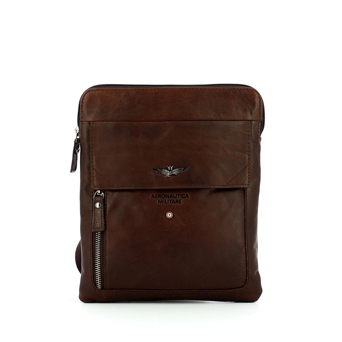 AERONAUTICA MILITARE AM302-MO HANDBAG BORSELLO IN PELLE - Atelier Fratelli Carbè