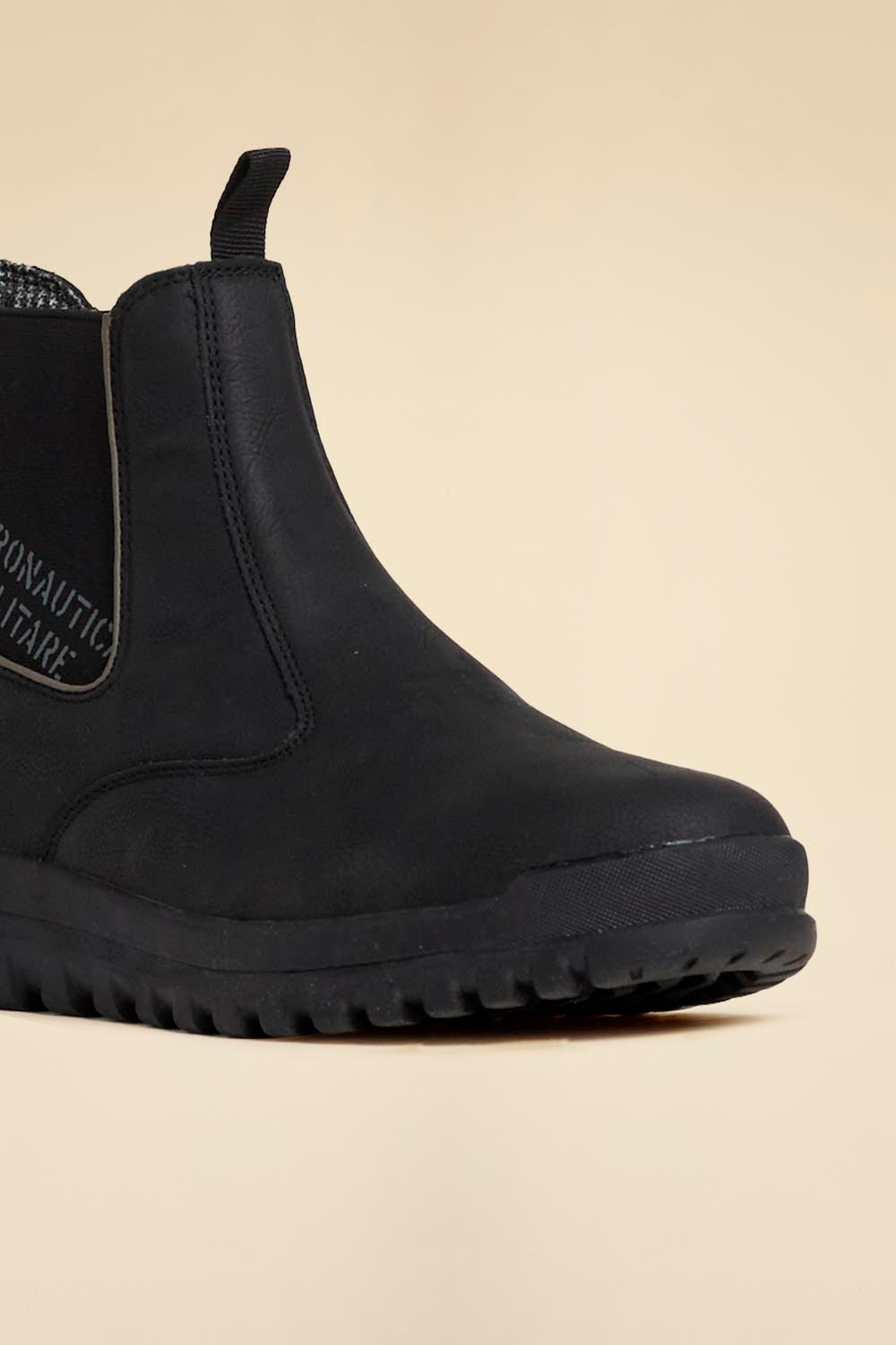 AERONAUTICA MILITARE SC031UCT04247 34300 ANKLE BOOT POLACCHINO SENZA LACCI CON ELASTICO STAMPATO - Atelier Fratelli Carbè