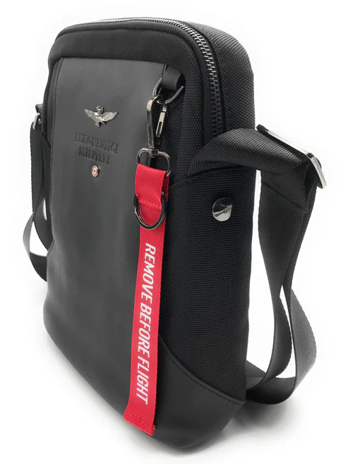 AERONAUTICA MILITARE AM491-NE CROSS BODY Tracolla - Atelier Fratelli Carbè