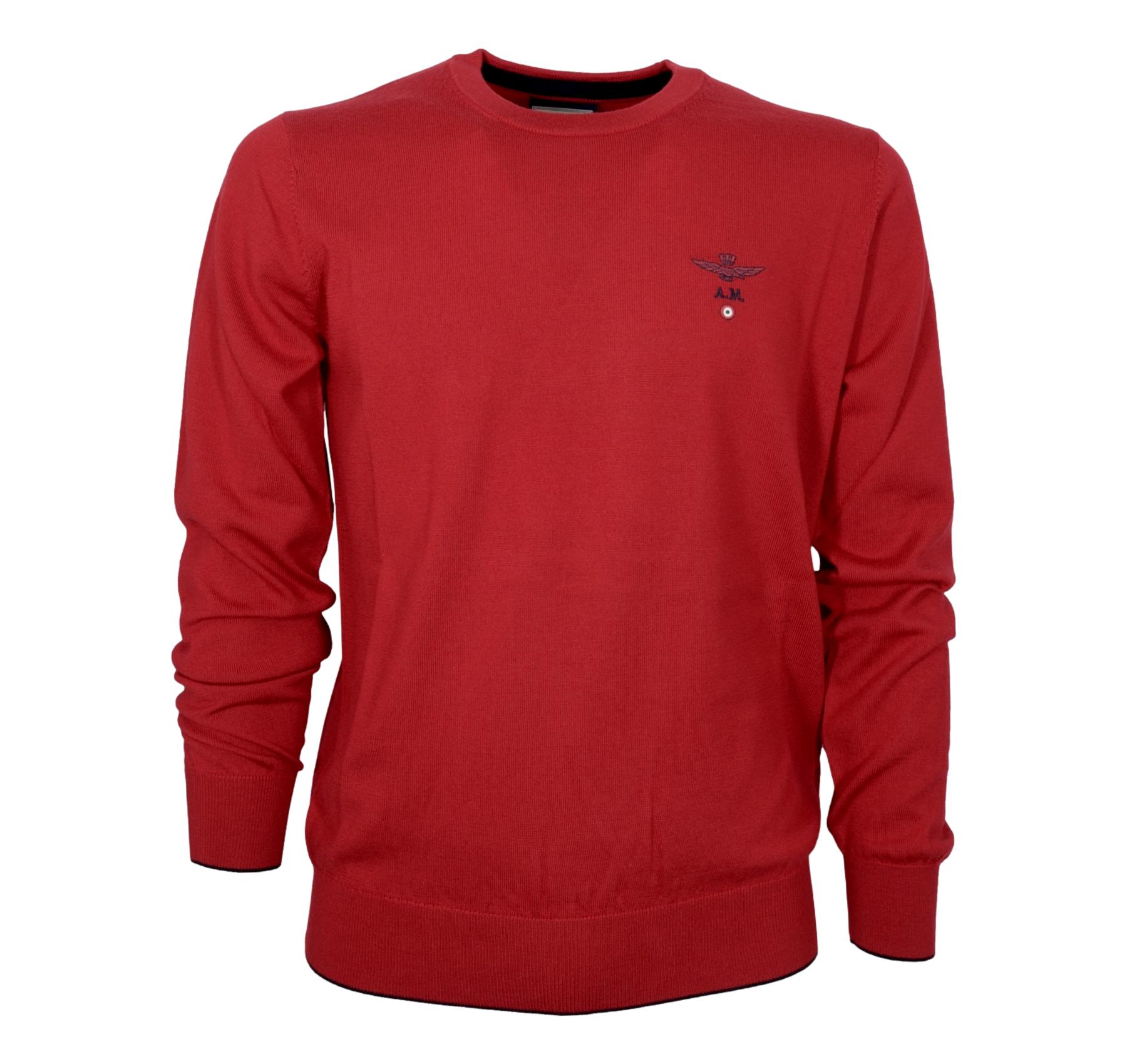 AERONAUTICA MILITARE MA1388L415��17260 KNIT MAGLIA MERINOS - Atelier Fratelli Carbè