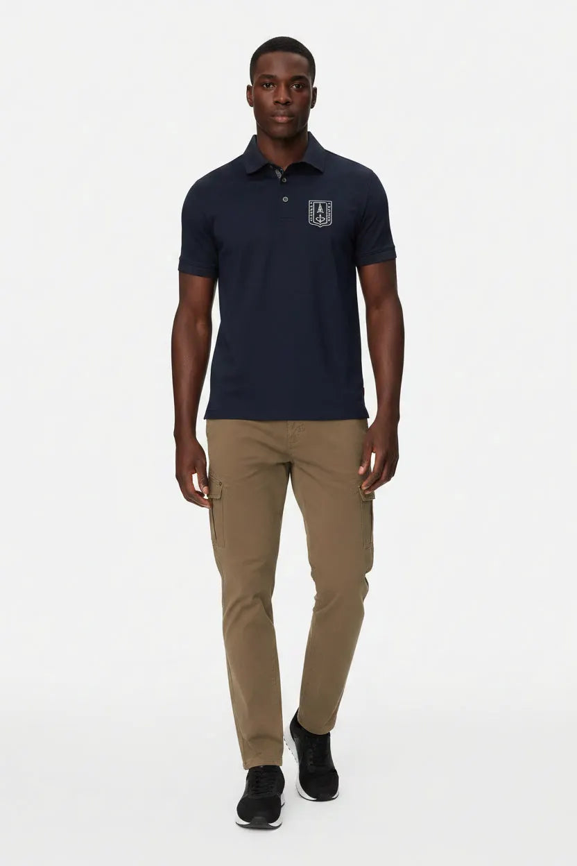 AERONAUTICA MILITARE 261PO1917UJ00682 08184 POLO Polo Frecce Tricolori in jersey by AERONAUTICA MILITARE