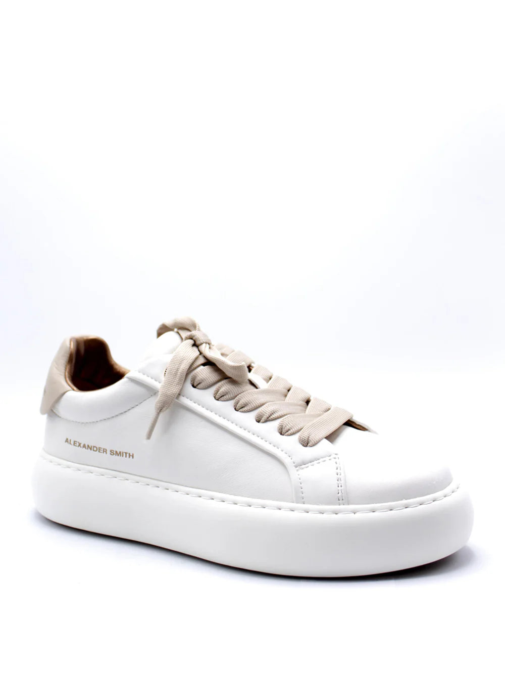 ALEXANDER SMITH ASBBSOW 3563 WNU SNEAKER SOHO WOMAN WHITE NUDE - Atelier Fratelli Carbè
