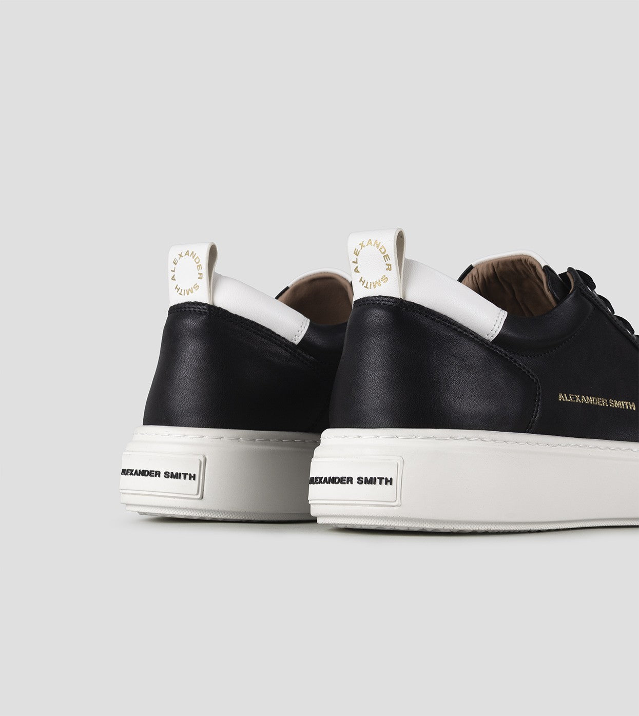 ALEXANDER SMITH ASBCBDM 3298BWT SNEAKER BOND MAN BLACK WHITE - Atelier Fratelli Carbè