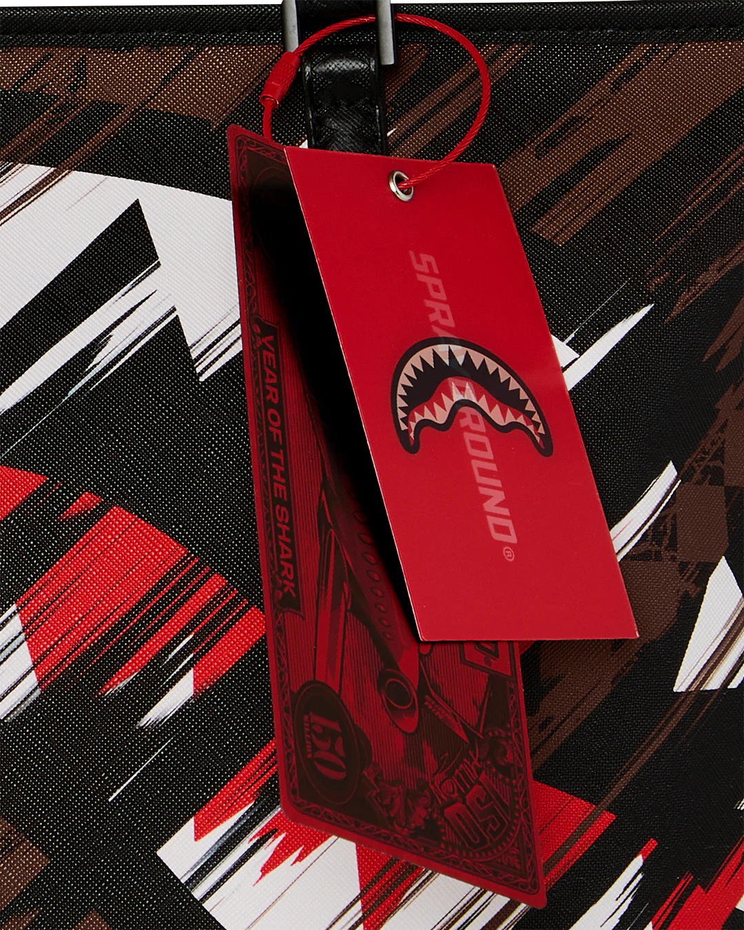 SPRAYGROUND T8907 SHOPPING BAG SMEARED GRUNGE TOTE