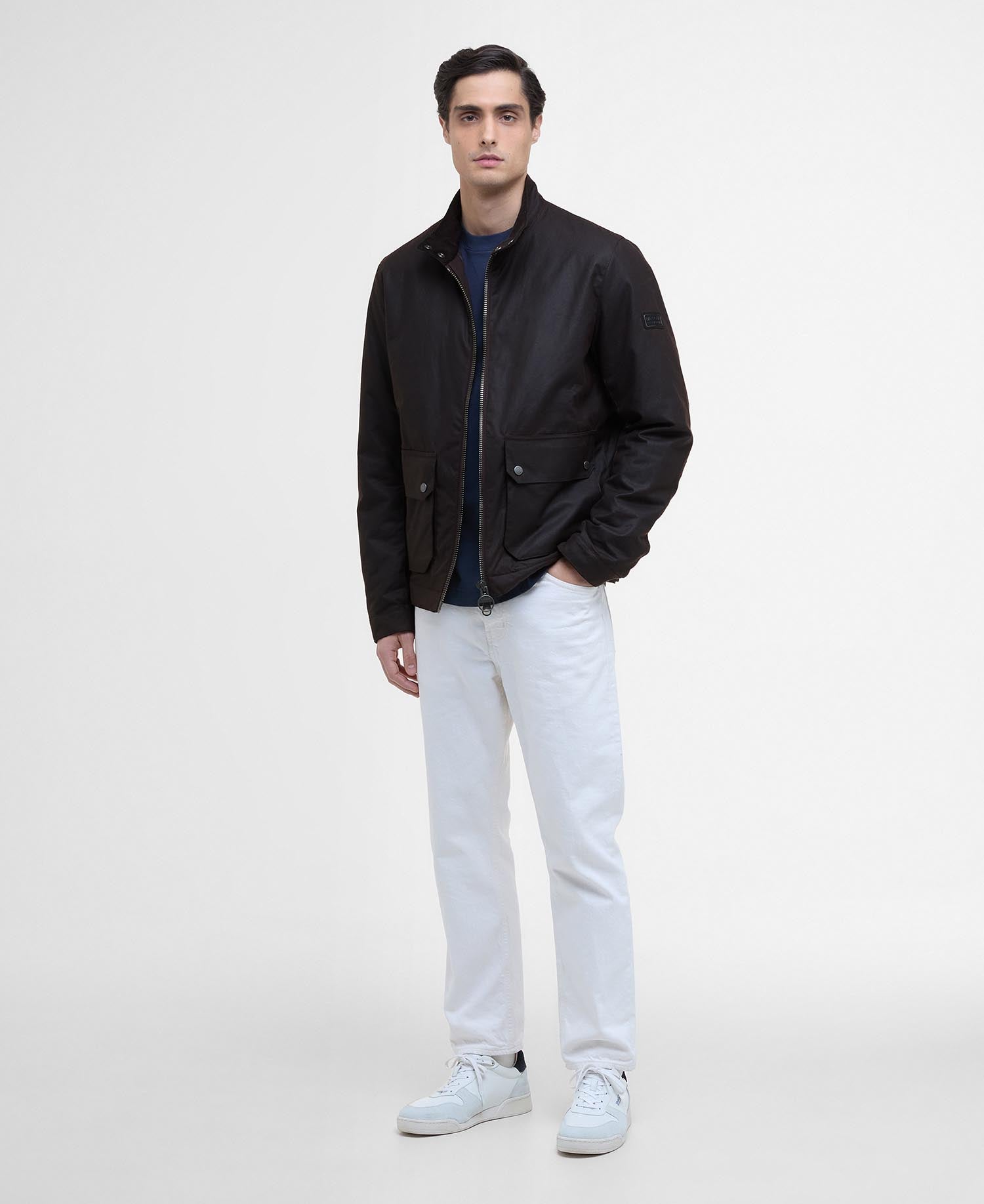 BARBOUR MWX2384RU91 LUTLAW HARRINGTON WAX JACKET - Atelier Fratelli Carbè