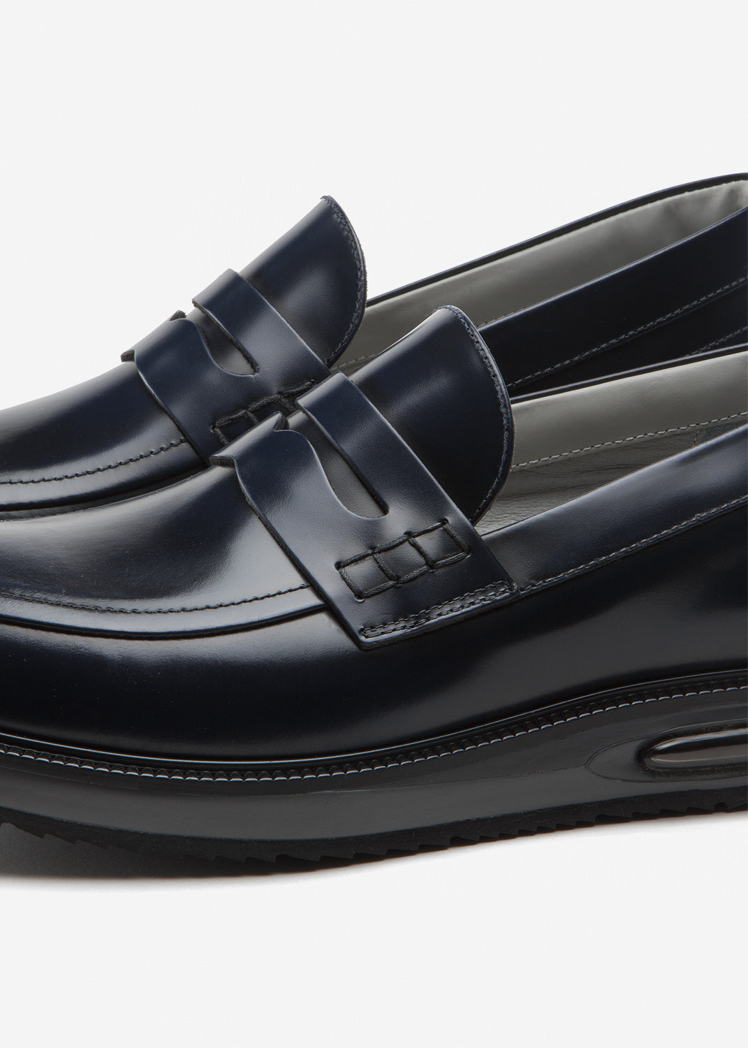 BARLEYCORN UW20A8890MBC11KB LOAFER Air Mocassin Blue Leather - Atelier Fratelli Carbè