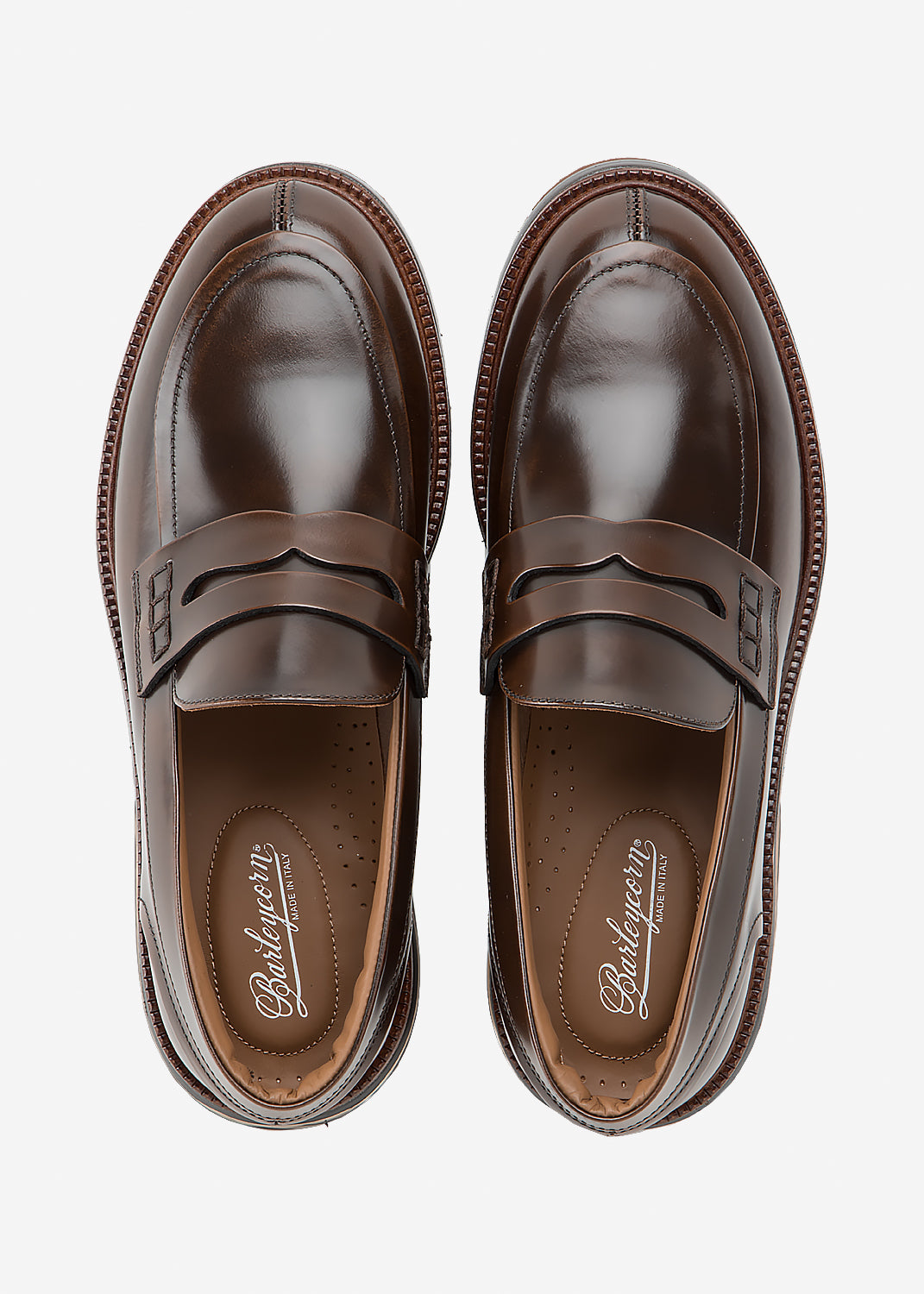 BARLEYCORN UW20A8890MBC82B LOAFER Air Mocassin Brown Leather - Atelier Fratelli Carbè