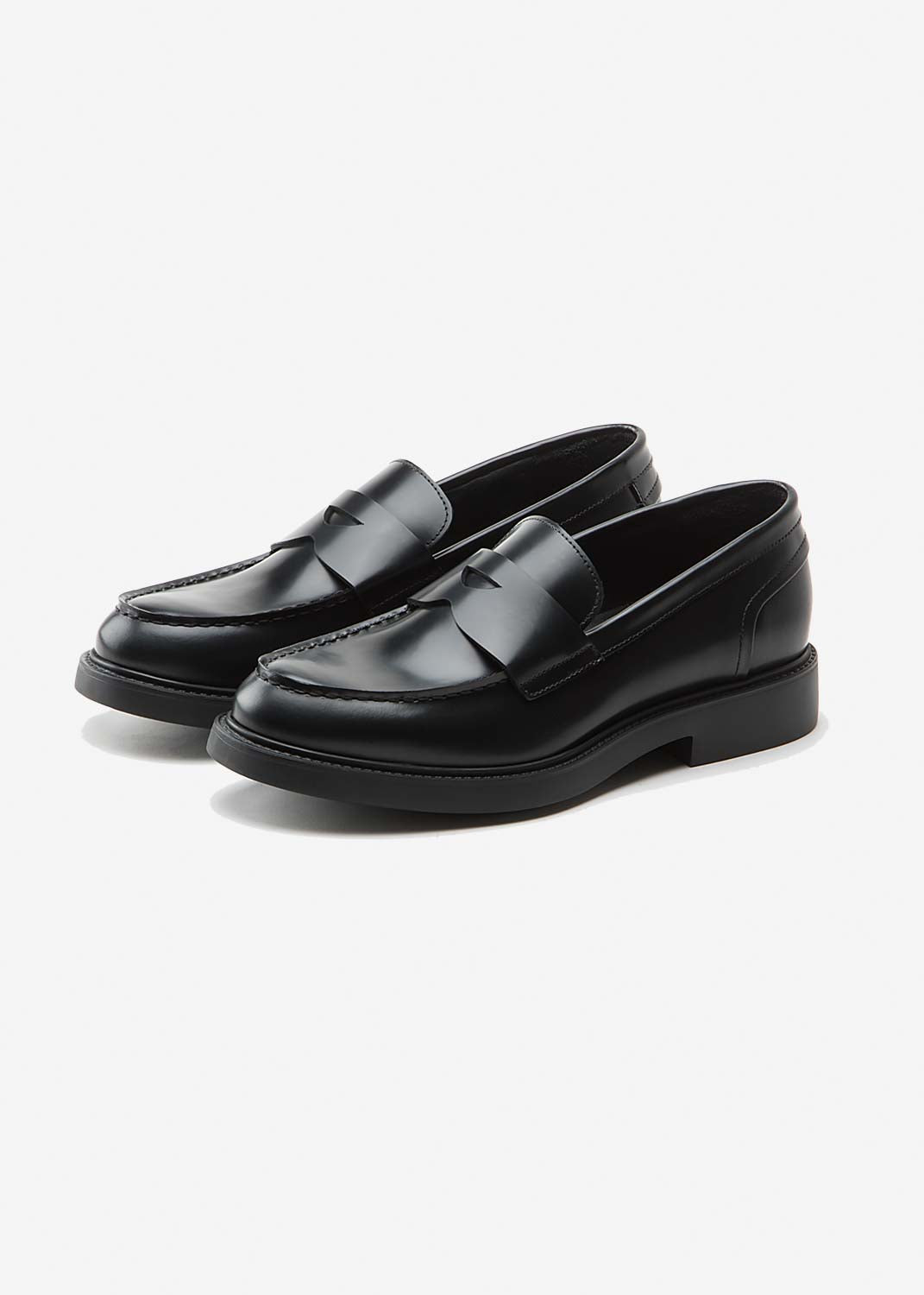 BARLEYCORN SL8922MBC00B LOAFER Sleek Moccasin Black Leather - Atelier Fratelli Carbè