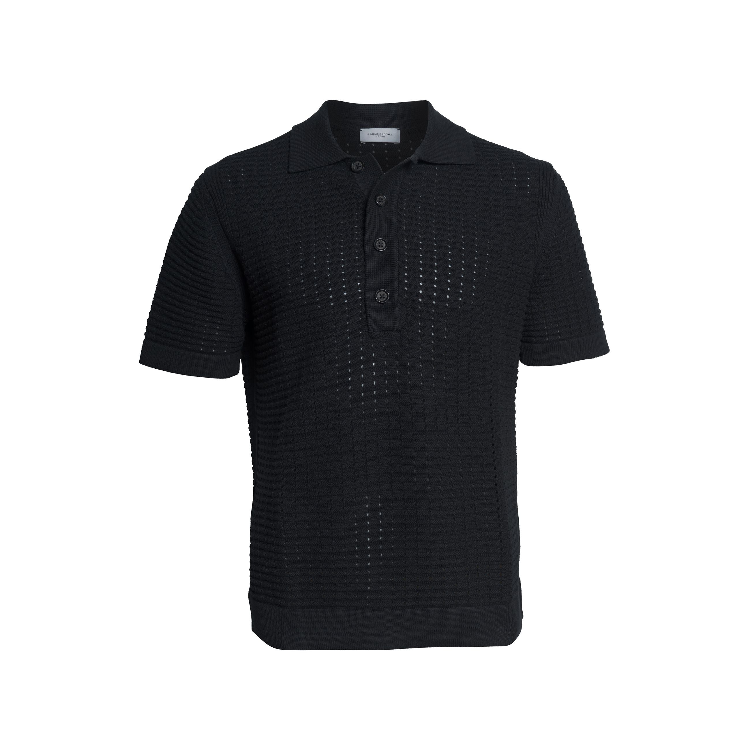 PAOLO PECORA A039 F800 9000 POLO COT TRAFORATO