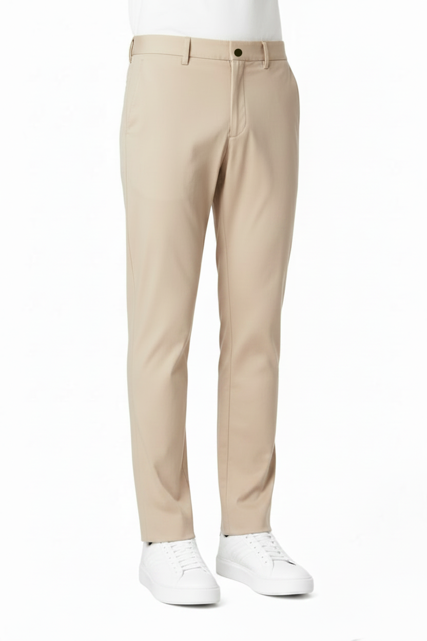 BERWICH MORELLO ELAX CRASOSILK CHALK TROUSER TX AMERICA VITA ELAST