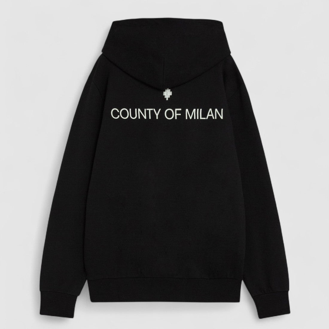 COUNTY OF MILAN F5CAMA HS011 110 HOODIE STAMPA DIETRO - Atelier Fratelli Carbè