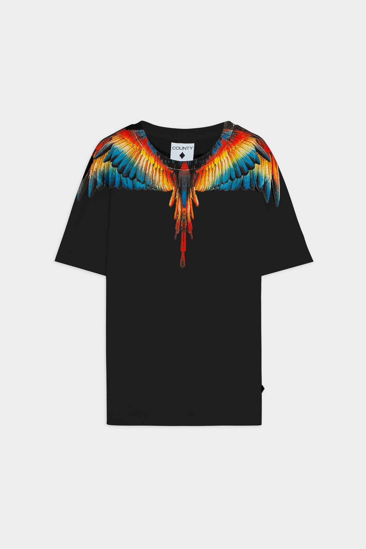 COUNTY OF MILAN F5CAMA TH023 110 T-SHIRT M.C. ACQUILA ROSSA - Atelier Fratelli Carbè