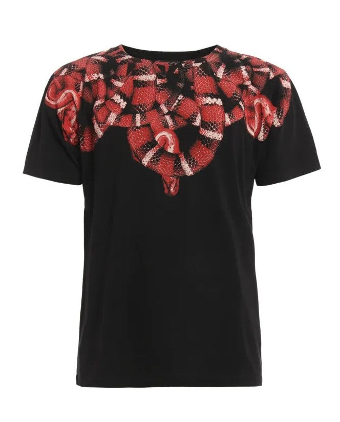 COUNTY OF MILAN F5CAMA TH033 110 T-SHIRT M.C. SERPENTE ROSSO - Atelier Fratelli Carbè