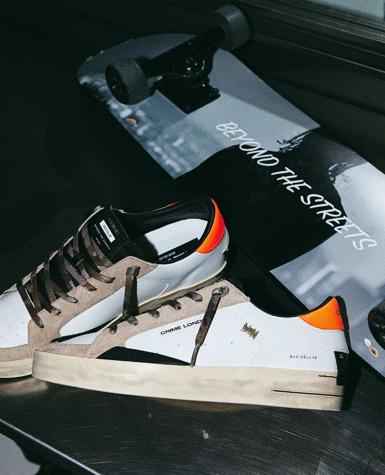 CRIME LONDON 11106AA8 10 SK8 DELUXE BURNT CAMO - Atelier Fratelli Carbè