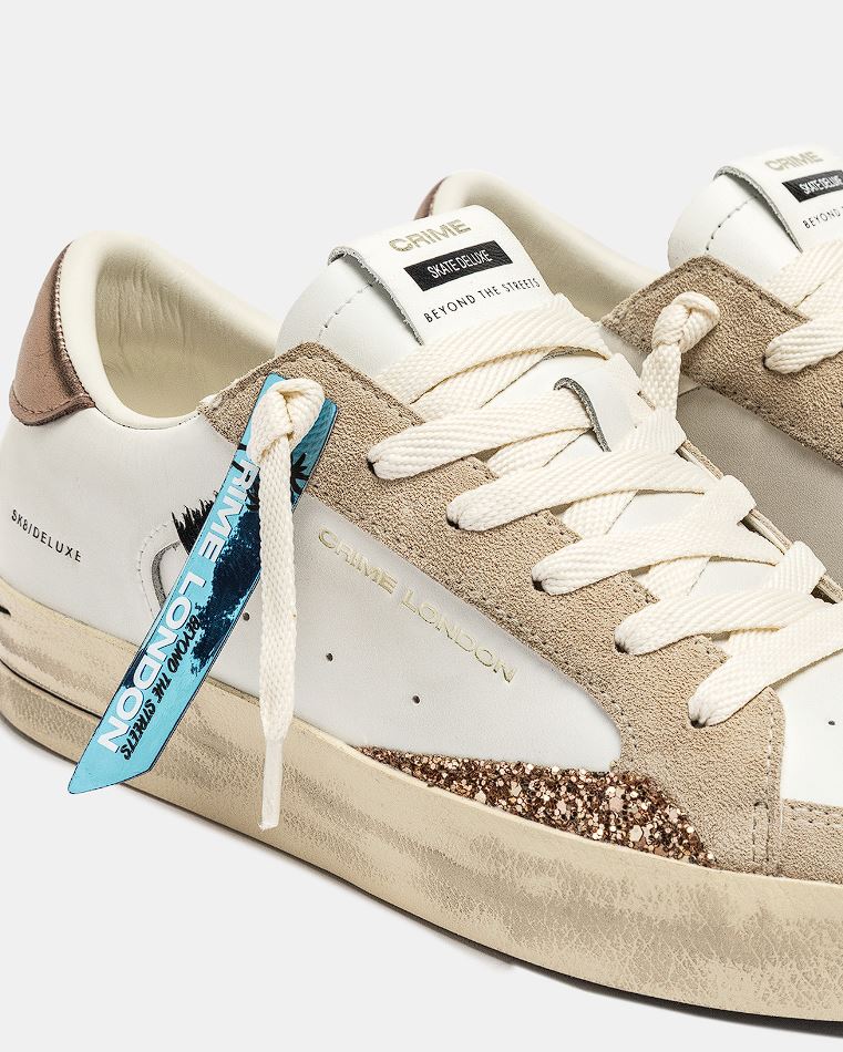 CRIME LONDON 25100AA8 10 SK8 DELUXE CARAMEL BRULÉE - Atelier Fratelli Carbè