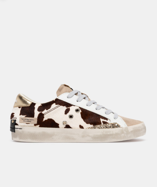 CRIME LONDON DISTRESSED 23003AA9.68 SNEAKER COWGIRL by CRIME LONDON