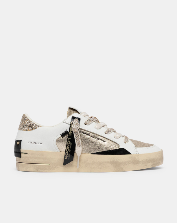 CRIME LONDON SKATE 23105AA9.26 SNEAKER PLATINUM ORBIT by CRIME LONDON