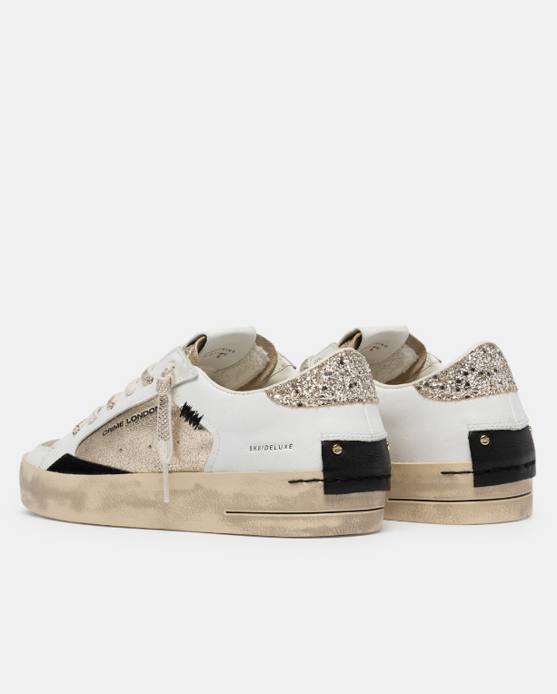 CRIME LONDON SKATE 23105AA9.26 SNEAKER PLATINUM ORBIT by CRIME LONDON