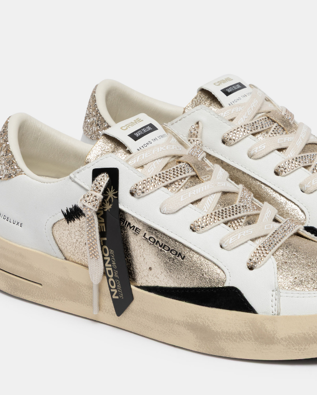 CRIME LONDON SKATE 23105AA9.26 SNEAKER PLATINUM ORBIT by CRIME LONDON