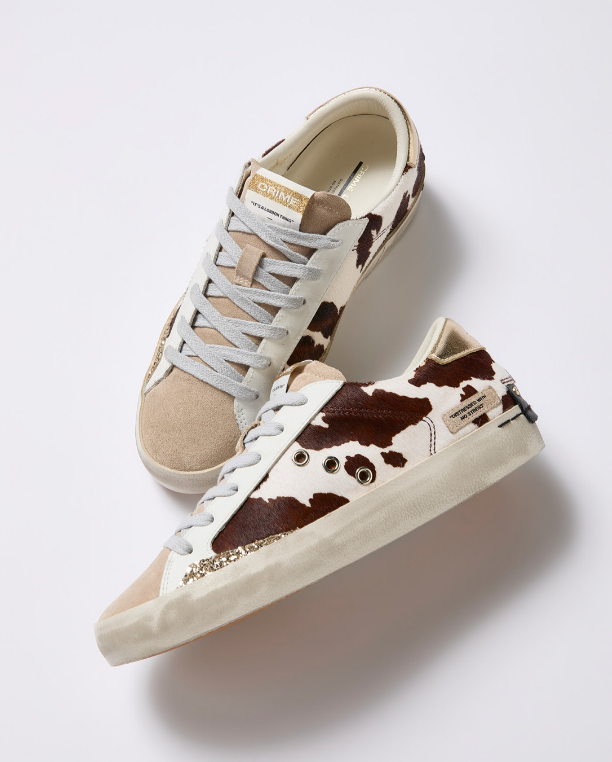 CRIME LONDON DISTRESSED 23003AA9.68 SNEAKER COWGIRL by CRIME LONDON