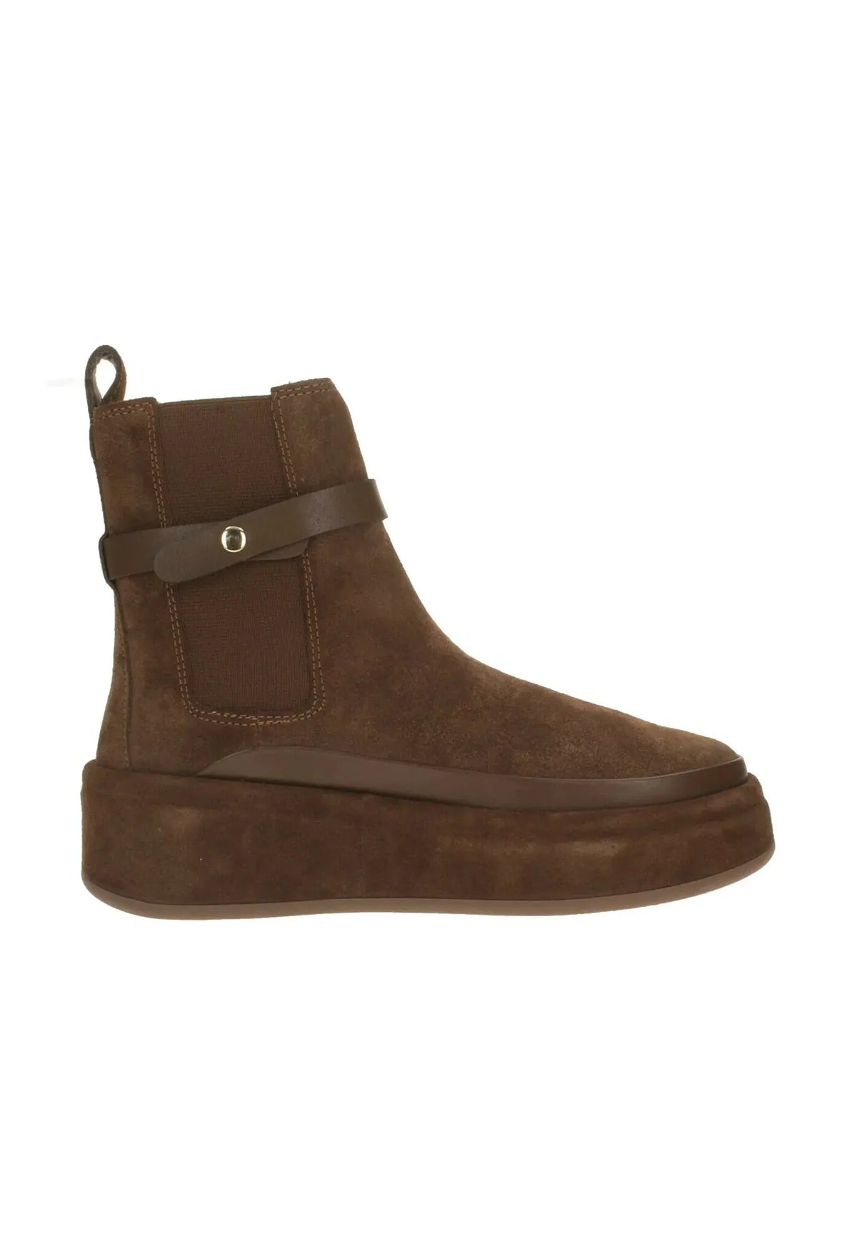 GIO+ ROSITA01 ANKLE BOOT COMBI BROWN by GIO+