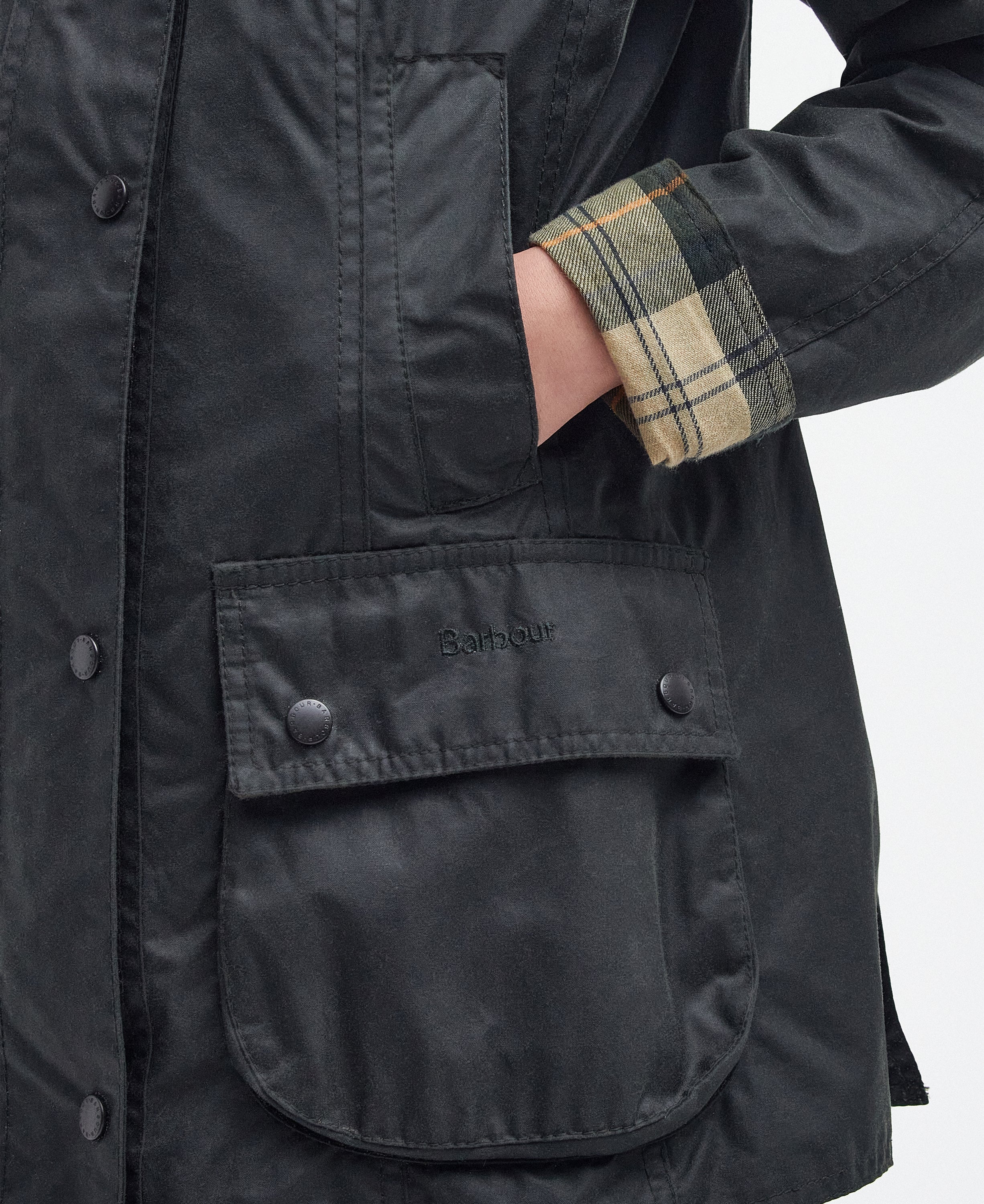 BARBOUR LWX0667SG91 BEADNELL WAX JACKET