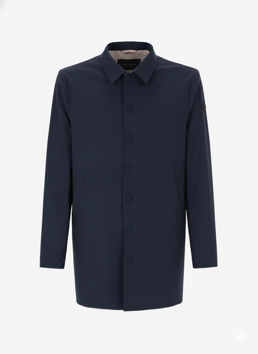 DISTRETTO12 CP1473T0154 TRENCH DOUBLE FACE REV-ACTIVE - Atelier Fratelli Carbè