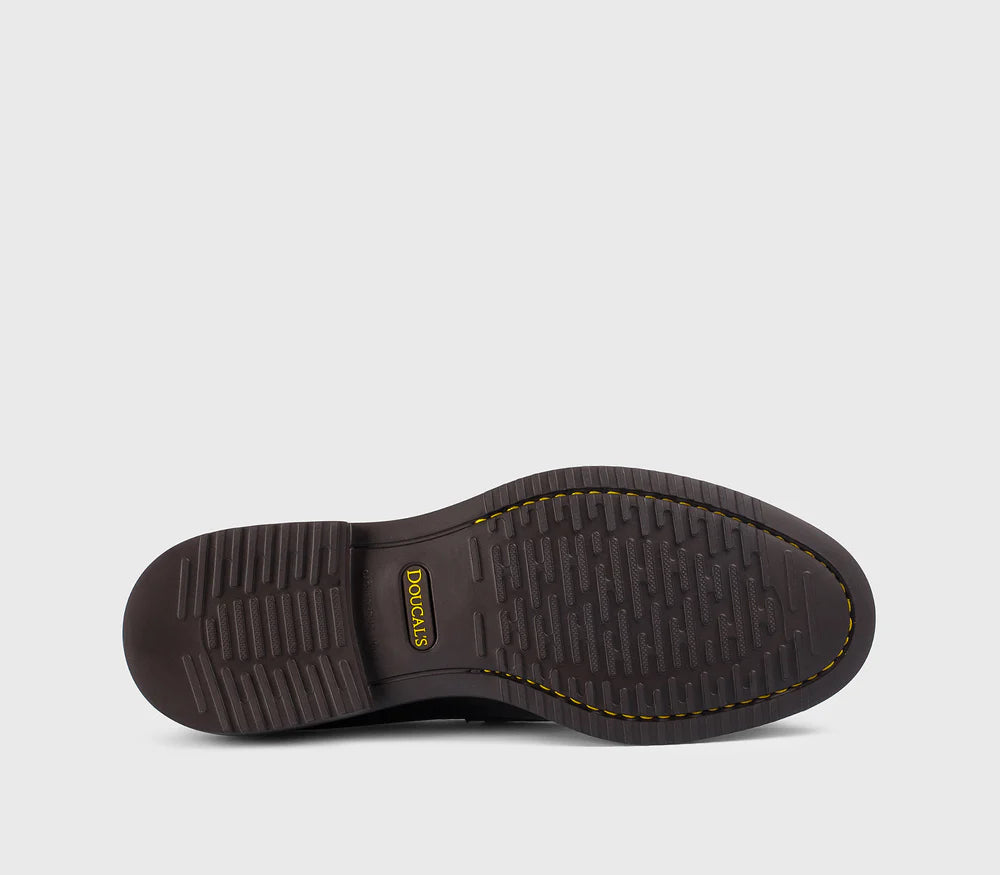 DOUCAL'S DU3495RALPUF259TM00 Mocassino in pelle testa di moro - Atelier Fratelli Carbè