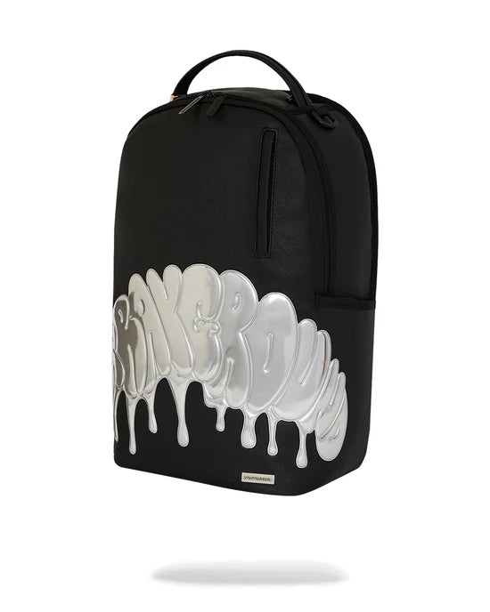 SPRAYGROUND B7745  BACKPACK METALLIC DRIP SHARK BUBBLE LETTERS DLX BACKPACK - Atelier Fratelli Carbè