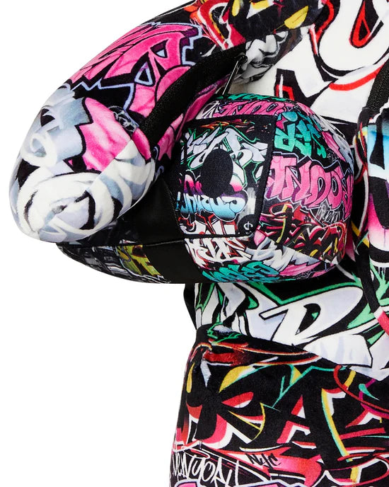 SPRAYGROUND B8052  BACKPACK SPLIT CYBERSHARK MONEYBEAR TEDDY BEAR - Atelier Fratelli Carbè