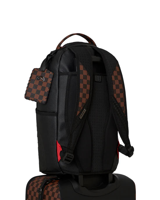 SPRAYGROUND CL272  CARRY ALL DOSE OF CHECK DEUX CARRY-ON LUGGAGE - Atelier Fratelli Carbè