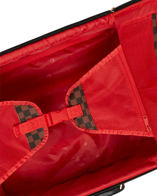 SPRAYGROUND CL272  CARRY ALL DOSE OF CHECK DEUX CARRY-ON LUGGAGE - Atelier Fratelli Carbè