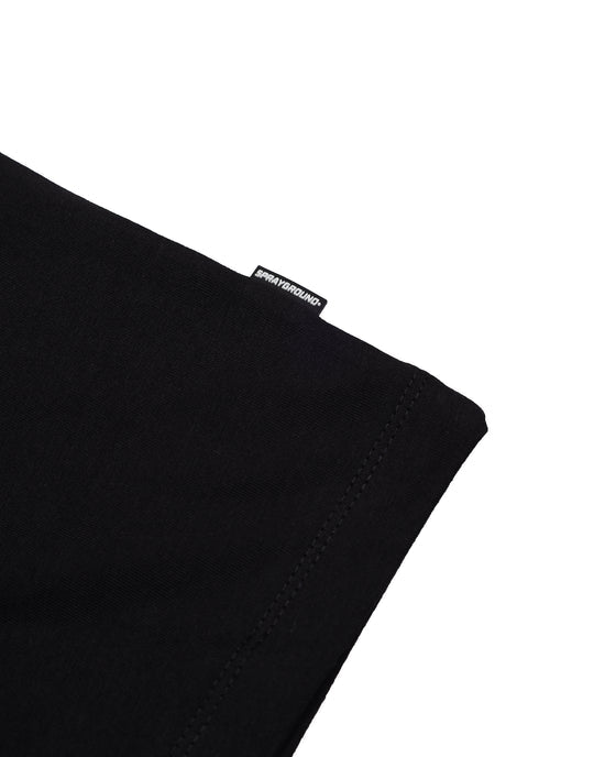 SPRAYGROUND SP831BLK  T-SHIRT SHARK CENTRAL NEW REGULAR T-SHIRT BLK - Atelier Fratelli Carbè