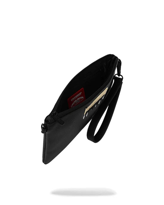 SPRAYGROUND B9044 GOLD BRICK LUX CROSSOVER CLUTCH