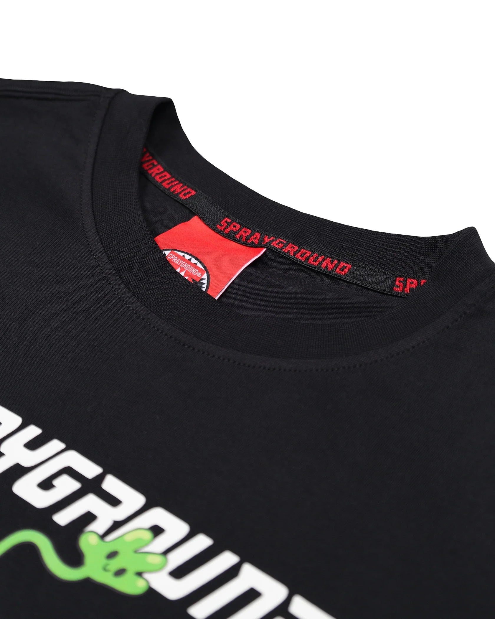 SPRAYGROUND SP861BLK T-SHIRT WTF SKULL VOER T-SHIRT BLK