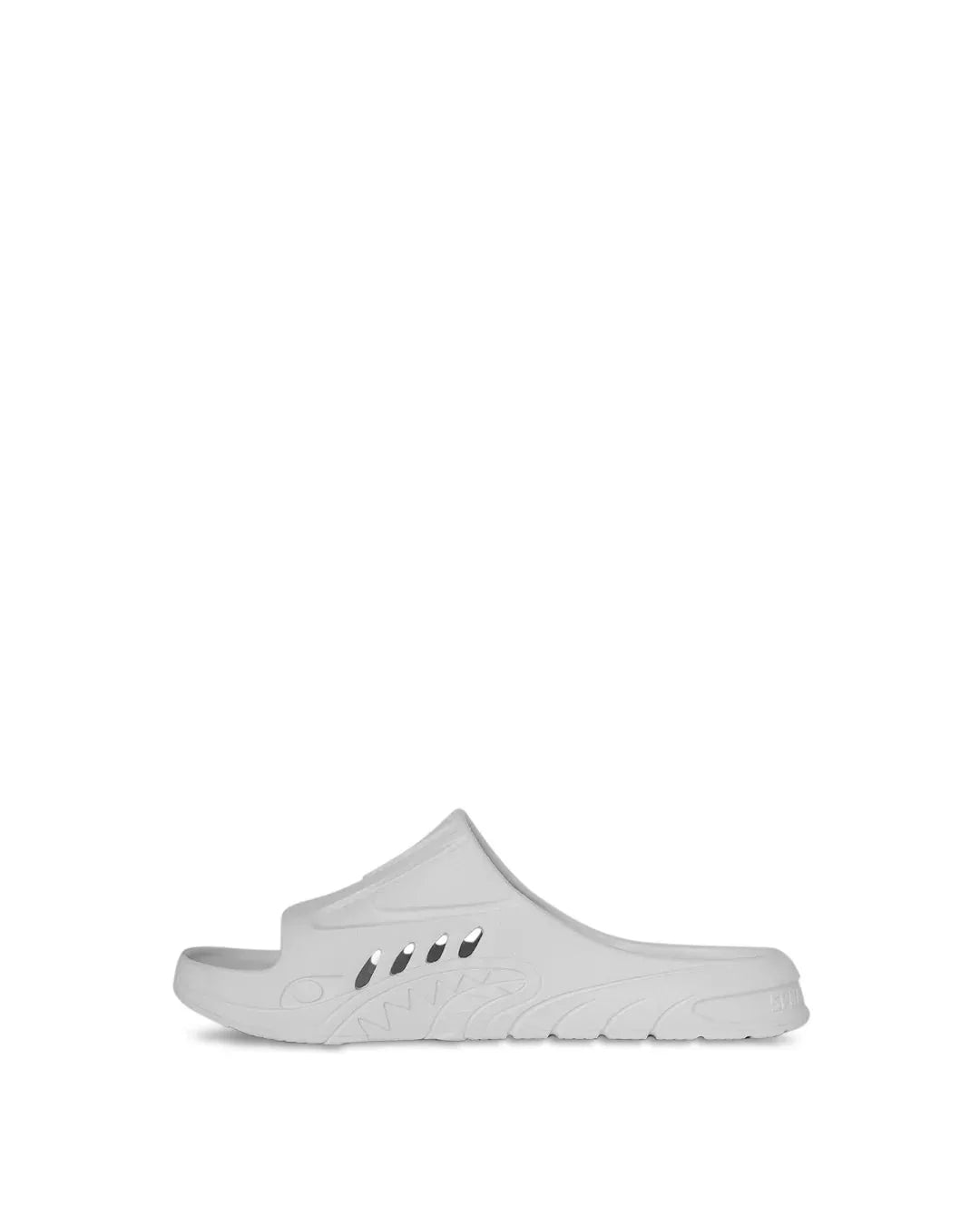 SPRAYGROUND 910S005980 SLIDES SHARKSLIDE WHITE by SPRAYGROUND