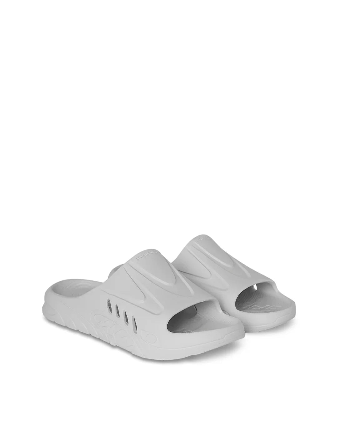 SPRAYGROUND 910S005980 SLIDES SHARKSLIDE WHITE