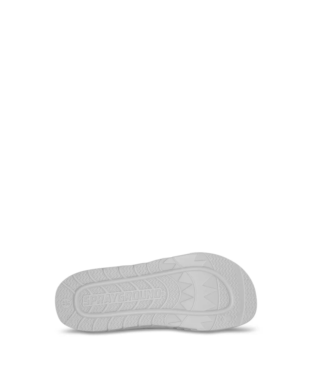 SPRAYGROUND 910S005980 SLIDES SHARKSLIDE WHITE
