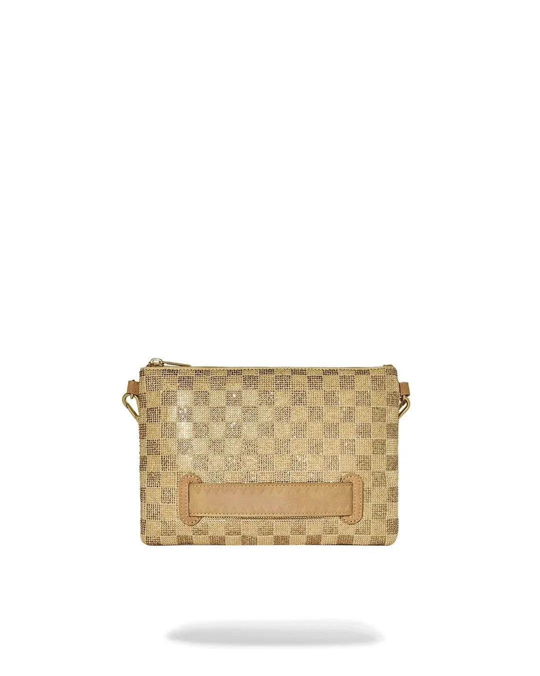 SPRAYGROUND B9481 CLUTCH 2 TONE GOLD TRINITY CROSSOVER by SPRAYGROUND