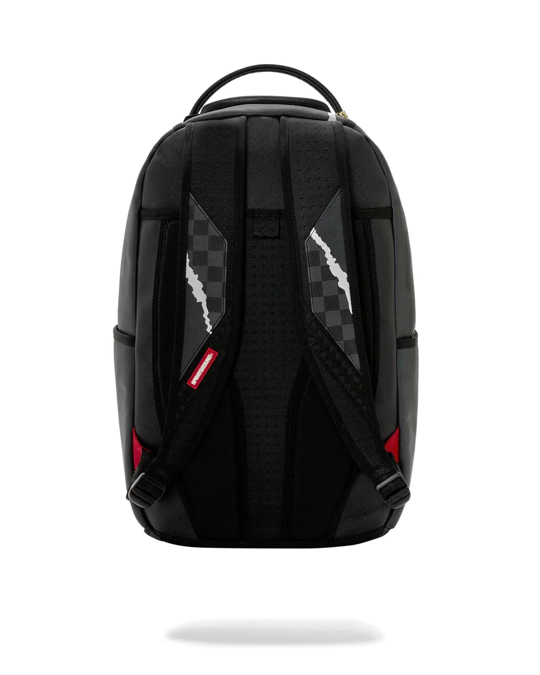 SPRAYGROUND B8502 BACKPACK CENTER RIP REVEALING GRAY CHECK BACKPACK