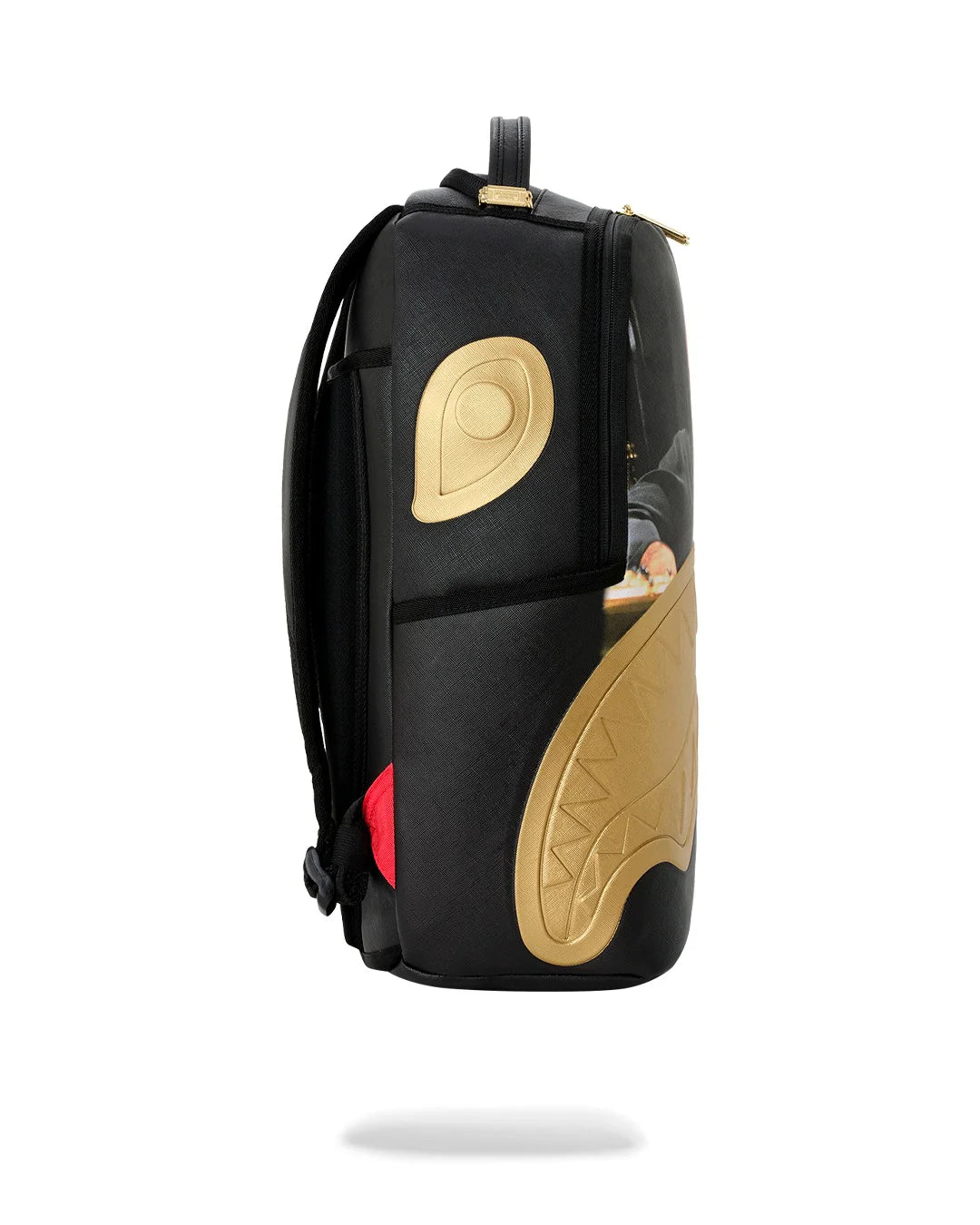 SPRAYGROUND B9555 BACKPACK SCARFACE GOLD EMBOSSED BACKPACK