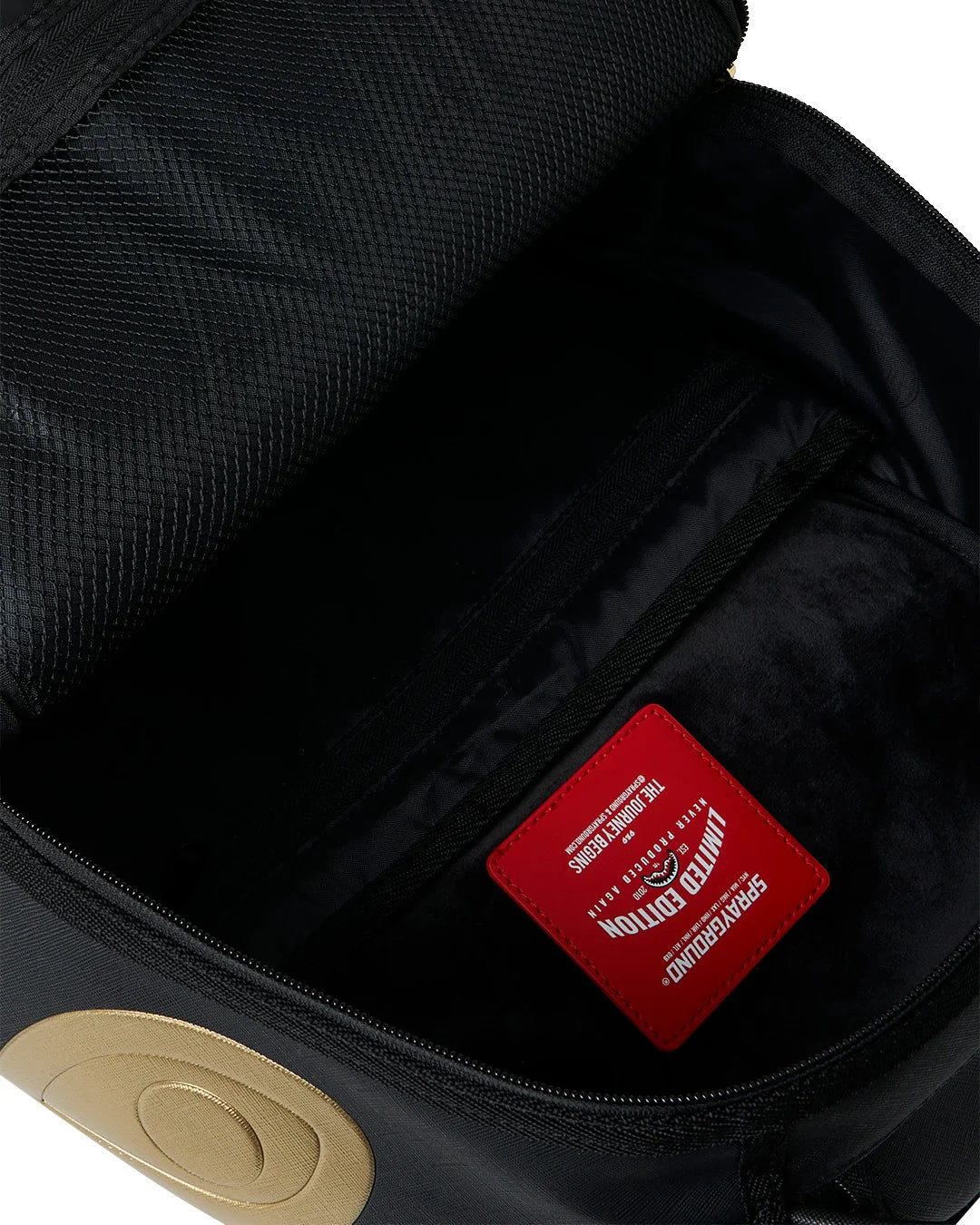 SPRAYGROUND B9555 BACKPACK SCARFACE GOLD EMBOSSED BACKPACK