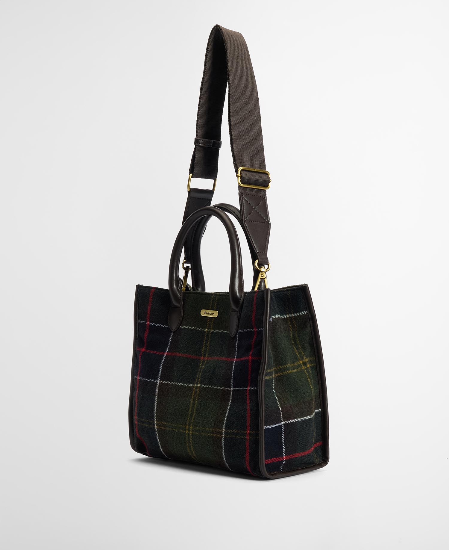 BARBOUR LBA0423 TURBERRY TARTAN TOTE
