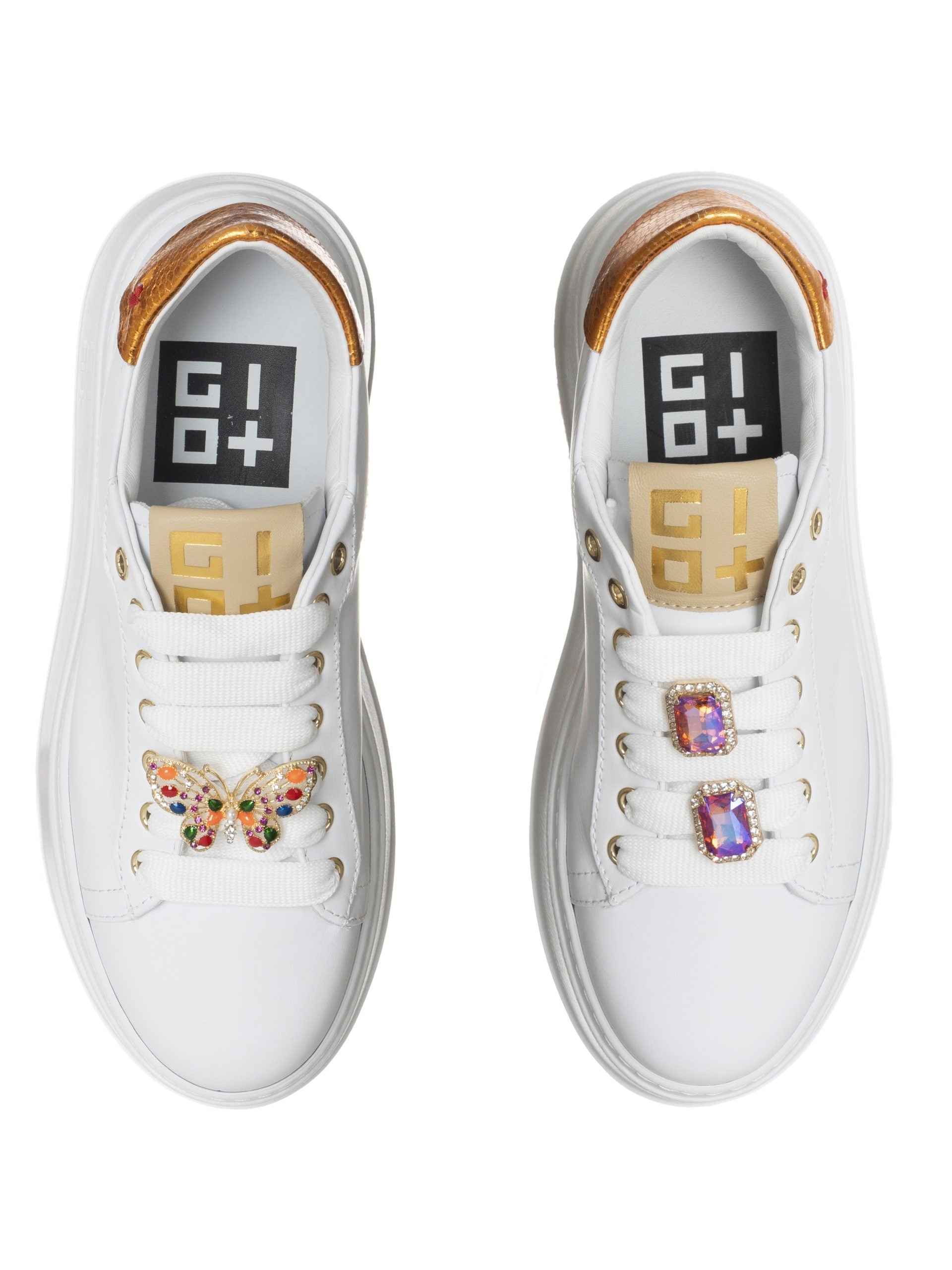 GIO+ PIA316A SNEAKER COMBI FARFA ARANCIA - Atelier Fratelli Carbè