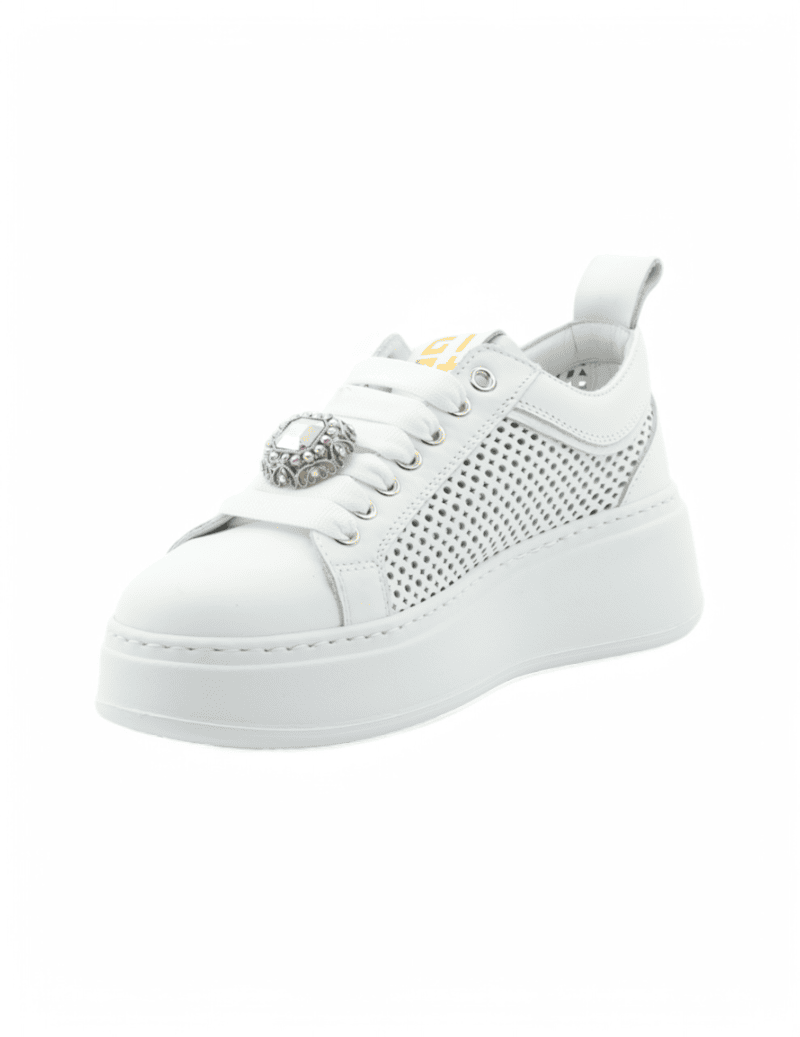 GIO+ PIA330A  SNEAKER COMBI WHITE /VIPERIAN - Atelier Fratelli Carbè