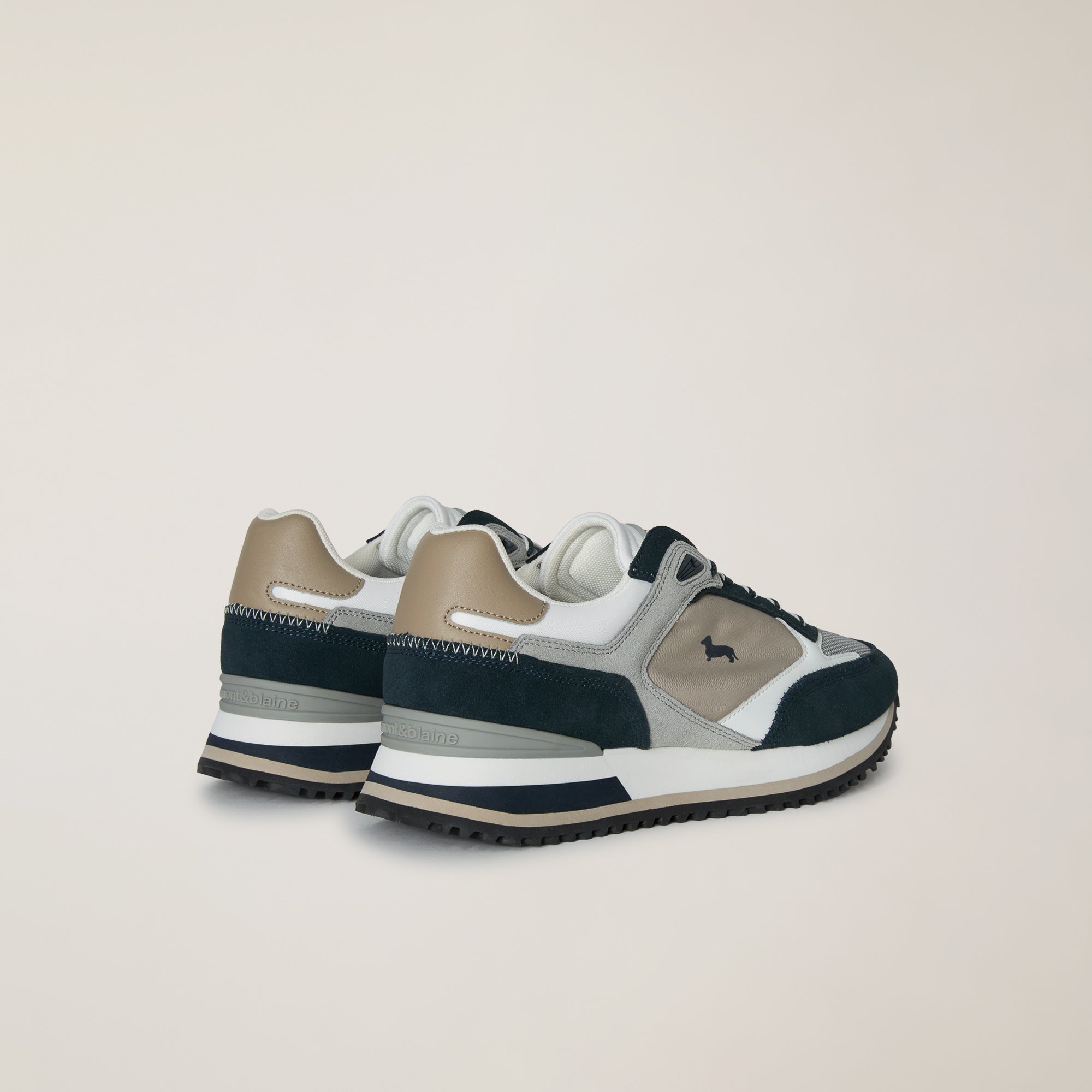 Harmont&Blaine EFM.251.050.6550 SNEAKER Sneakers in camoscio - Atelier Fratelli Carbè