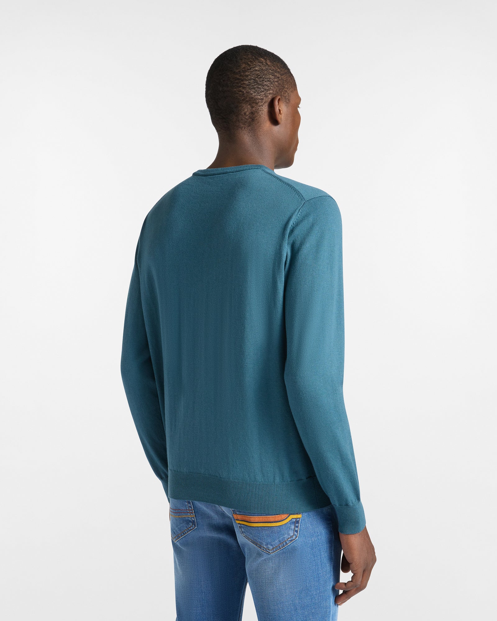 Harmont&Blaine HRP012030788 843 KNIT MAGLIA PARICOLLO CO/WO - Atelier Fratelli Carbè