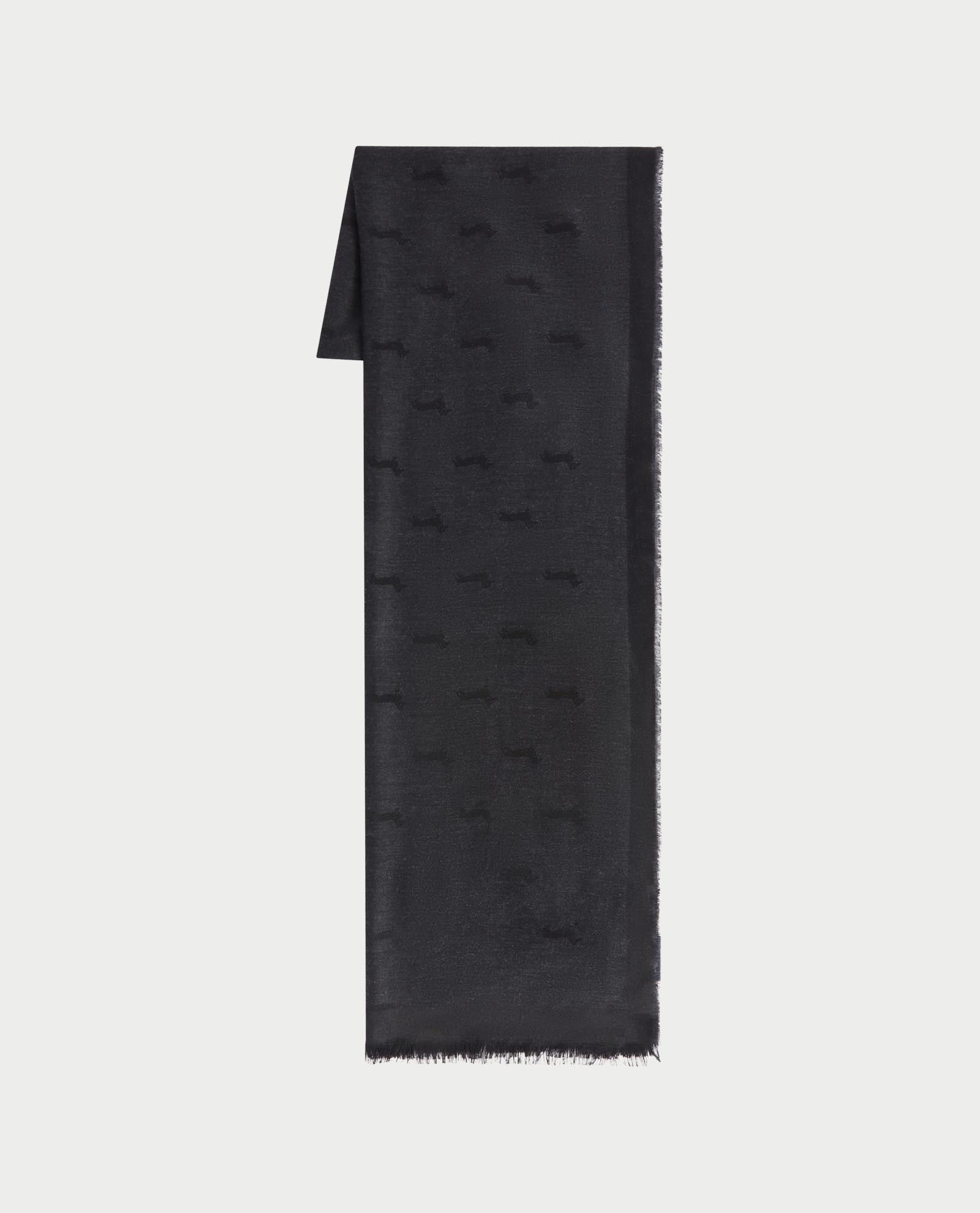 Harmont&Blaine S0P166082790 914 SCARF Pashmina con logo all over - Atelier Fratelli Carbè