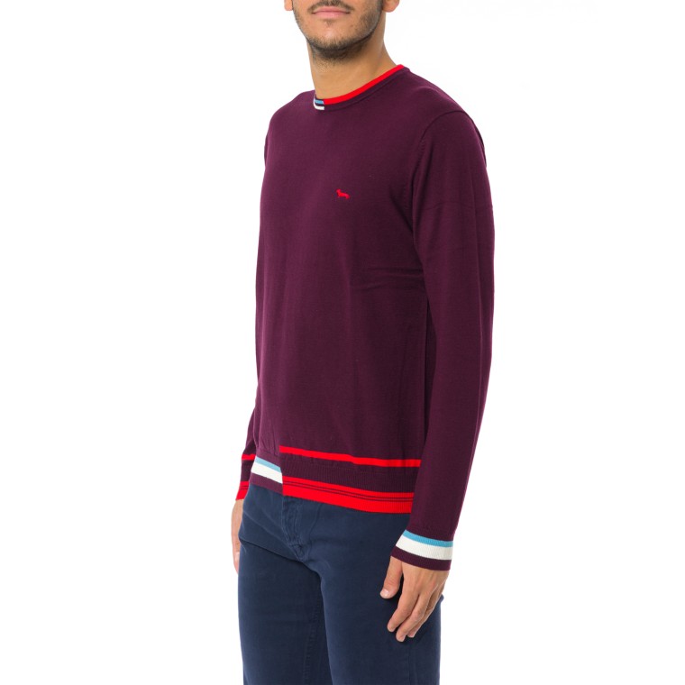 Harmont&Blaine HRP829030788 543 KNIT PARICOLLO DETTAGLI COLOR BLOCK - Atelier Fratelli Carbè