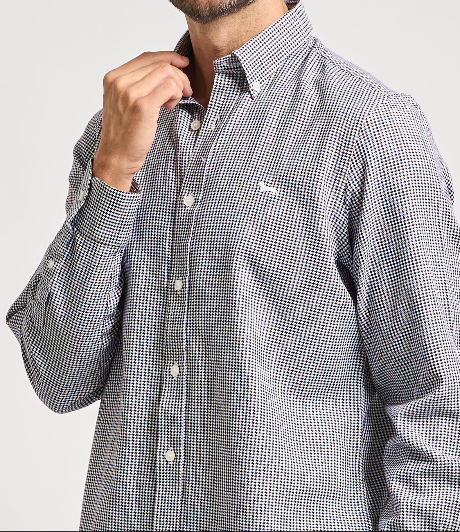 Harmont&Blaine CRP001013486M 543 SHIRT CAMICIA MONOTESSUTO + RESCA AL LISTINO - Atelier Fratelli Carbè